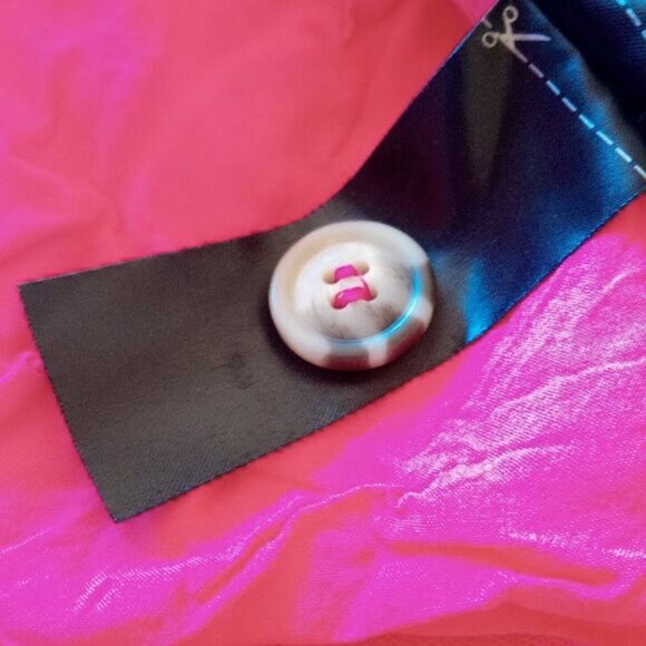 BUFFALO Orange Linen Blend Summer Dress Size Small - Picture 5 of 6